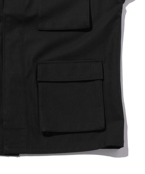 Jieda(ジエダ)の「<JieDa> 2TONE M-65/ミリタリージャケット(ミリタリージャケット・メンズ・ブラック・2/1)」の5枚目の写真