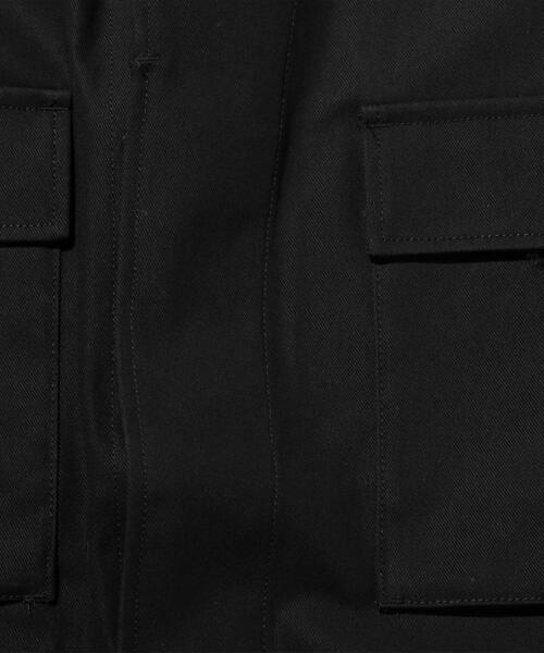 Jieda(ジエダ)の「<JieDa> 2TONE M-65/ミリタリージャケット(ミリタリージャケット・メンズ・ブラック・2/1)」の9枚目の写真