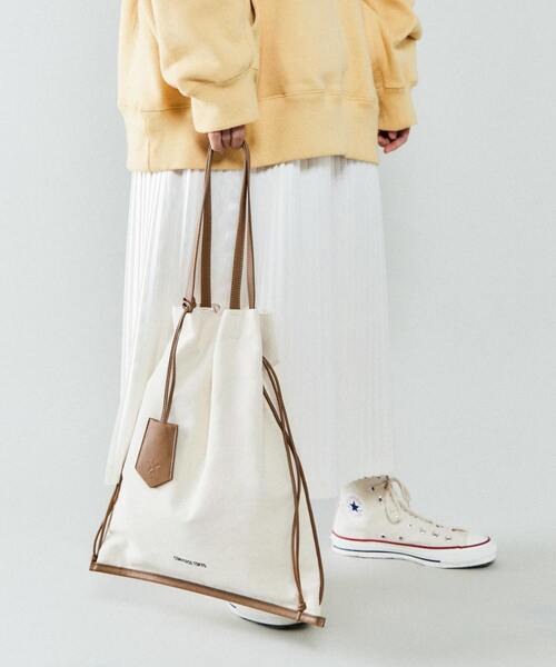 CONVERSE TOKYO キャンバスギャザートートバッグ CANVAS GATHERED TOTE BAG｜CONVERSE TOKYO (コンバース
