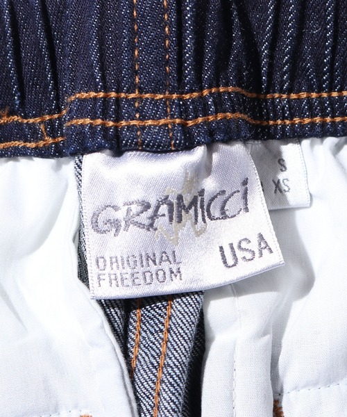 Gramicci（グラミチ）の「Gramicci / グラミチ DENIM LOOSE TAPERED PANTS  ワイド デニムパンツ クライミング テーパード（デニムパンツ・メンズ・ナチュラル/ダークブルー/ワンウォッシュ/ライトブルー・M/S/L/XL）」の18枚目の写真