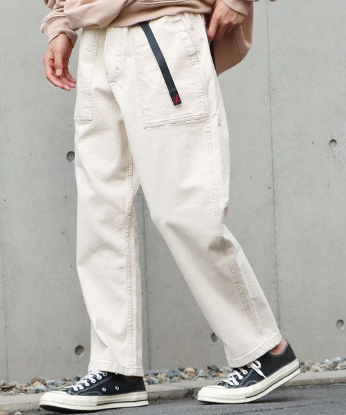 Gramicci（グラミチ）の「Gramicci / グラミチ DENIM LOOSE TAPERED PANTS  ワイド デニムパンツ クライミング テーパード（デニムパンツ・メンズ・ナチュラル/ダークブルー/ワンウォッシュ/ライトブルー・M/S/L/XL）」の8枚目の写真