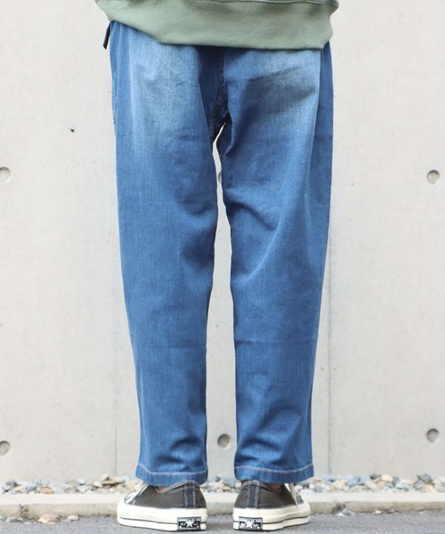 Gramicci（グラミチ）の「Gramicci / グラミチ DENIM LOOSE TAPERED PANTS  ワイド デニムパンツ クライミング テーパード（デニムパンツ・メンズ・ナチュラル/ダークブルー/ワンウォッシュ/ライトブルー・M/S/L/XL）」の10枚目の写真