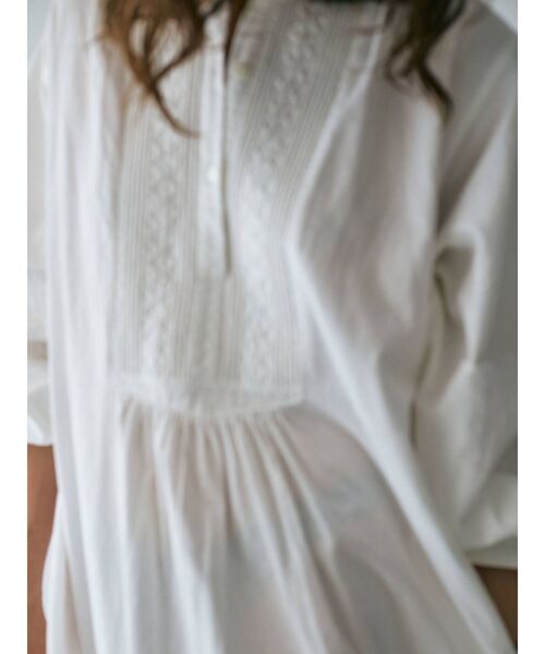 Ungrid（アングリッド）の「コード刺繍コットンワンピース（ワンピース・レディース・ブラック/オフホワイト・FREE）」の14枚目の写真