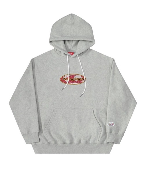 Paragraph（パラグラフ）の「【Paragraph/パラグラフ】 アースロゴプルオーバーフーディー/ユニセックス（パーカー・メンズ・ブラック/グレー/杢グレー/グリーン・ﾌﾘ-）」の3枚目の写真