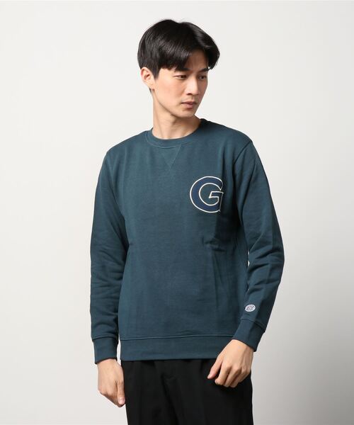 DISCUS（ディスカス）の「DISCUS ディスカス カレッジプリント コラボ スウェット 裏毛トレーナー（スウェット・メンズ・レッド/ブルー/オートミール/チャコール・M/L/XL）」の19枚目の写真