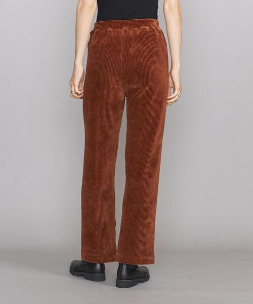 BEAUTY&YOUTH UNITED ARROWS(ビューティーアンドユースユナイテッドアローズ)の「BY コットンポリエステル ジャージースリットパンツ -ウォッシャブル-(その他パンツ・レディース・オレンジ系その他/ナチュラル/ダークブラウン・FREE)」の8枚目の写真