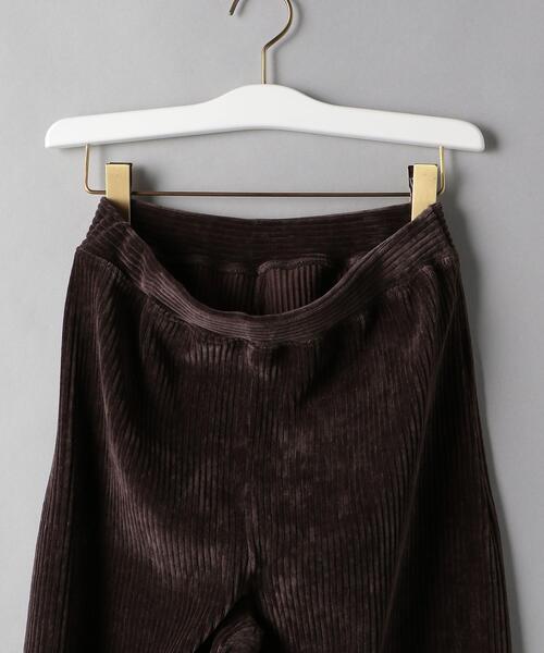 BEAUTY&YOUTH UNITED ARROWS(ビューティーアンドユースユナイテッドアローズ)の「BY コットンポリエステル ジャージースリットパンツ -ウォッシャブル-(その他パンツ・レディース・オレンジ系その他/ナチュラル/ダークブラウン・FREE)」の13枚目の写真