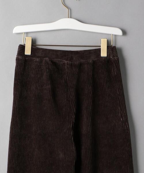 BEAUTY&YOUTH UNITED ARROWS(ビューティーアンドユースユナイテッドアローズ)の「BY コットンポリエステル ジャージースリットパンツ -ウォッシャブル-(その他パンツ・レディース・オレンジ系その他/ナチュラル/ダークブラウン・FREE)」の14枚目の写真