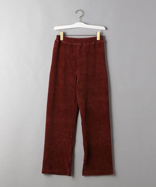 BEAUTY&YOUTH UNITED ARROWS(ビューティーアンドユースユナイテッドアローズ)の「BY コットンポリエステル ジャージースリットパンツ -ウォッシャブル-(その他パンツ・レディース・オレンジ系その他/ナチュラル/ダークブラウン・FREE)」の19枚目の写真