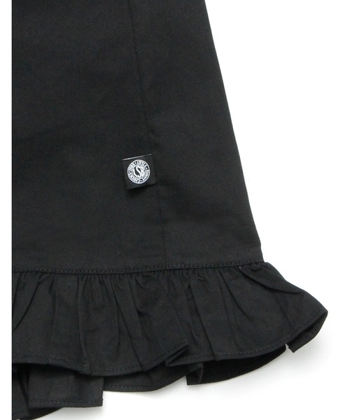 Little sunny bite（リトルサニーバイト）の「Frill mini dress（シャツワンピース・レディース・ホワイト/ブラック・FREE）」の22枚目の写真