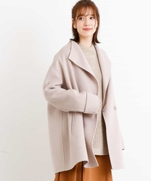 MK MICHEL KLEIN | リバー仕立てウール混コート(その他アウター)