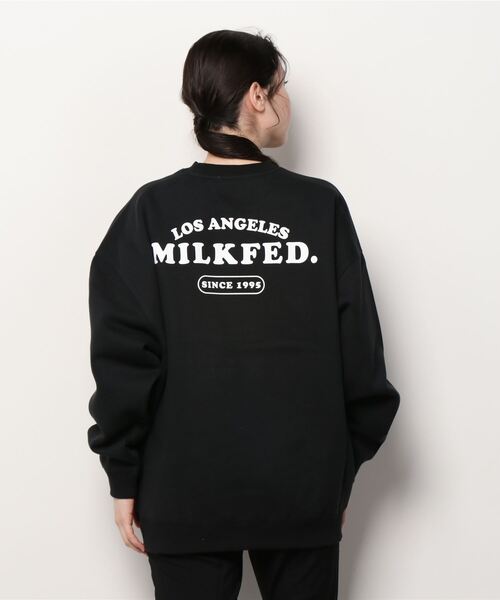 MILKFED.（ミルクフェド）の「CAPITAL COOPER LOGO BIG SWEAT TOP 