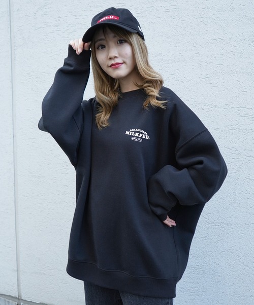 MILKFED.（ミルクフェド）の「CAPITAL COOPER LOGO BIG SWEAT TOP  