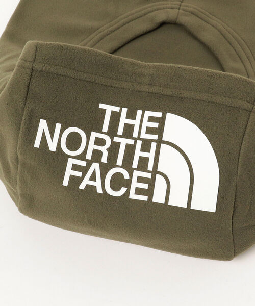 こども ビームス（コドモビームス）の「THE NORTH FACE / キッズ フードウォーマー 21（ネックウォーマー/スヌード・キッズ・オリーブ/ブラック・ONE SIZE）」の6枚目の写真