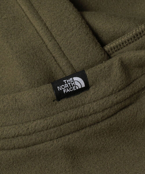 こども ビームス（コドモビームス）の「THE NORTH FACE / キッズ フードウォーマー 21（ネックウォーマー/スヌード・キッズ・オリーブ/ブラック・ONE SIZE）」の4枚目の写真