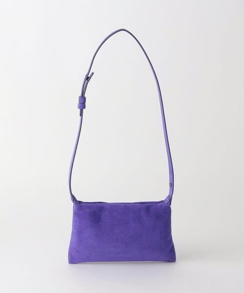 Simon Miller（サイモン・ミラー）の「＜SIMON MILLER＞スエード ミニショルダーバッグ -2WAY- Ψ（ショルダーバッグ・レディース・ベージュ/パープル・FREE）」の2枚目の写真