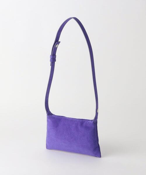 Simon Miller（サイモン・ミラー）の「＜SIMON MILLER＞スエード ミニショルダーバッグ -2WAY- Ψ（ショルダーバッグ・レディース・ベージュ/パープル・FREE）」の8枚目の写真