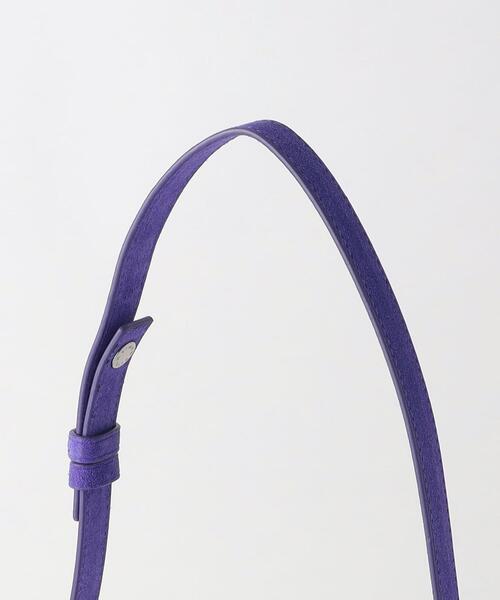 Simon Miller（サイモン・ミラー）の「＜SIMON MILLER＞スエード ミニショルダーバッグ -2WAY- Ψ（ショルダーバッグ・レディース・ベージュ/パープル・FREE）」の3枚目の写真