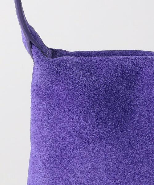 Simon Miller（サイモン・ミラー）の「＜SIMON MILLER＞スエード ミニショルダーバッグ -2WAY- Ψ（ショルダーバッグ・レディース・ベージュ/パープル・FREE）」の5枚目の写真