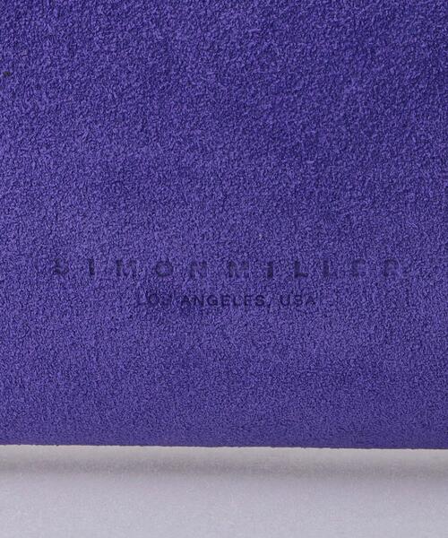 Simon Miller（サイモン・ミラー）の「＜SIMON MILLER＞スエード ミニショルダーバッグ -2WAY- Ψ（ショルダーバッグ・レディース・ベージュ/パープル・FREE）」の6枚目の写真