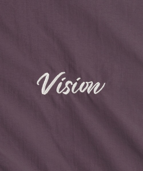 VISION STREET WEAR(ヴィジョンストリートウェア)の「【VISION STREET WEAR/ヴィジョンストリートウェア】中綿ナイロン ワッペン フードブルゾン/ナイロンジャケット(ブルゾン・メンズ・ブラック/パープル/キャメル/グレイッシュブルー・M/L/XL)」の16枚目の写真