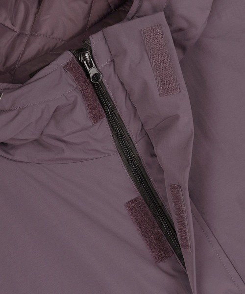 VISION STREET WEAR(ヴィジョンストリートウェア)の「【VISION STREET WEAR/ヴィジョンストリートウェア】中綿ナイロン ワッペン フードブルゾン/ナイロンジャケット(ブルゾン・メンズ・ブラック/パープル/キャメル/グレイッシュブルー・M/L/XL)」の22枚目の写真