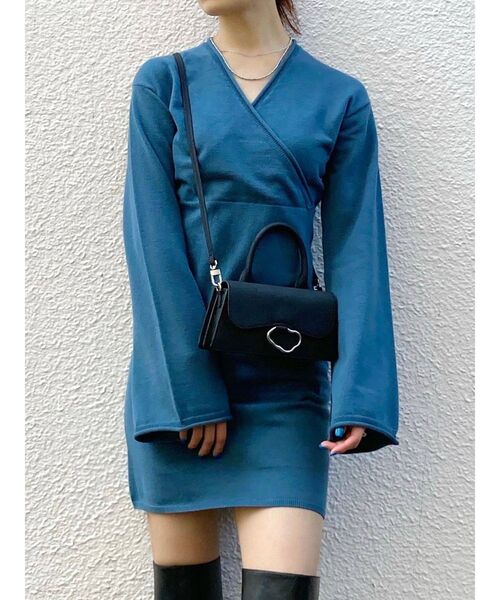 セール クロスフレアワンピース ワンピース Emoda エモダ のファッション通販 Zozotown