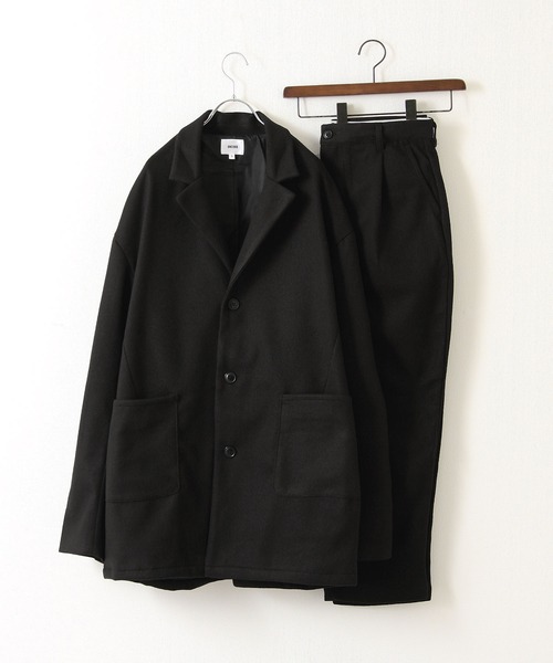 UNCORD(アンコード)の「【UNCORD】【限定SET】ウールライクチェスタージャケット&ウールテーパードパンツ セットアップ/2点セット(セットアップ・メンズ・ブラック/カーキ/グレイッシュベージュ/チャコール・MEDIUM/LARGE)」の20枚目の写真