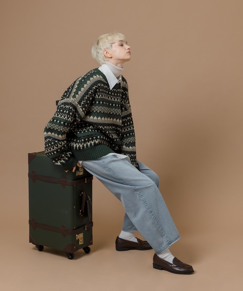 MUHET（ミュエータ）の「リブタートルネックインナー（ニット/セーター・レディース・ブラック/イエロー/アイボリー/ボルドー・SMALL/MEDIUM/LARGE）」の19枚目の写真