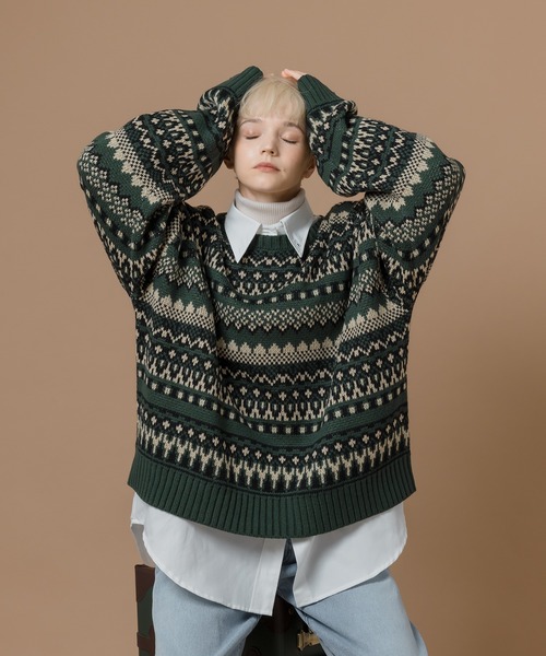 MUHET（ミュエータ）の「リブタートルネックインナー（ニット/セーター・レディース・ブラック/イエロー/アイボリー/ボルドー・SMALL/MEDIUM/LARGE）」の18枚目の写真