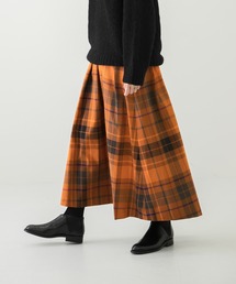 かぐれ | ビッグチェックタックスカート(スカート)
