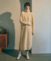 MATURED | 【MATURED/マチュアード】タートルニットロングワンピース(ワンピース)