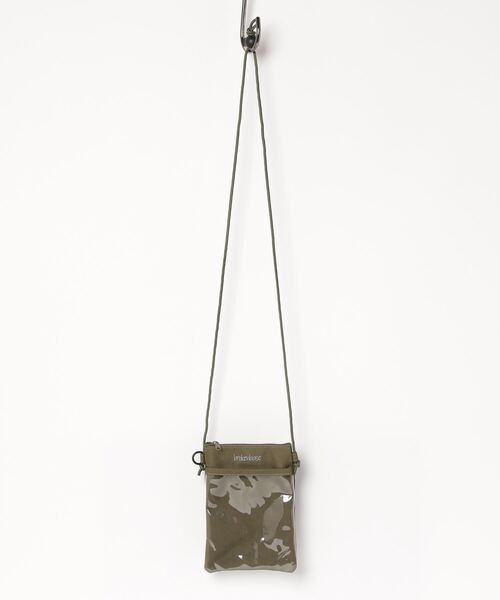 BROKEN BASE(ブロークンベース)の「ネックショルダーポーチ(ショルダーバッグ・メンズ・ブラック/カーキ・フリー)」の15枚目の写真