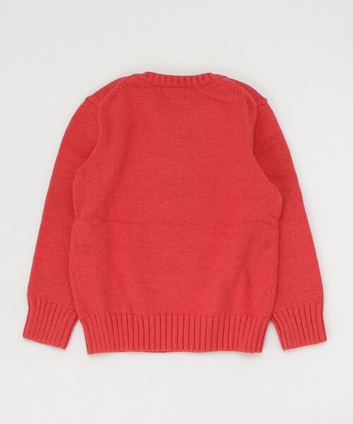 POLO RALPH LAUREN CHILDRENSWEAR（ポロ ラルフ ローレン チルドレンズウェア）の「Polo ベア コットン セーター（ニット/セーター・キッズ・レッド・4/6/7）」の3枚目の写真