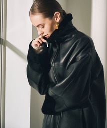 city | 【CITY】スペインメリノジップムートン(ムートンコート)