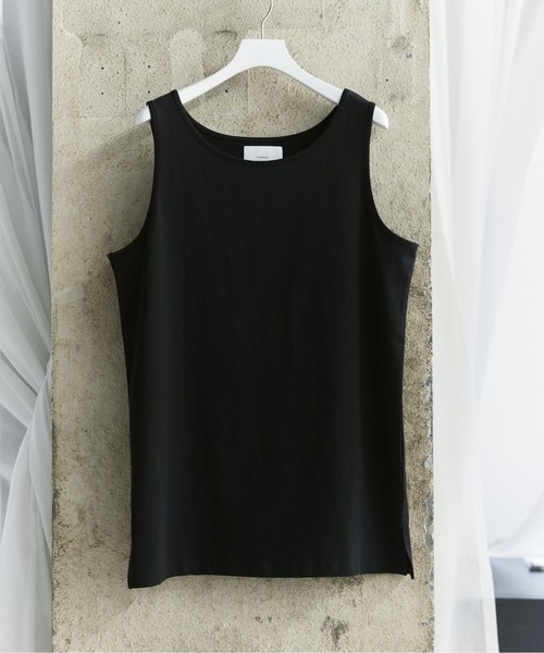 remer(リメール)の「Royal Cotton Tank Top / ロイヤルコットンタンクトップ(タンクトップ・メンズ・ホワイト/ブラック/オリーブ・SMALL/MEDIUM/LARGE/X-LARGE)」の4枚目の写真