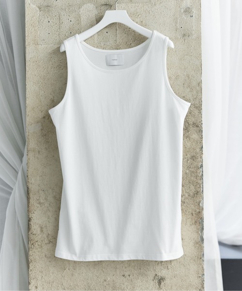 remer(リメール)の「Royal Cotton Tank Top / ロイヤルコットンタンクトップ(タンクトップ・メンズ・ホワイト/ブラック/オリーブ・SMALL/MEDIUM/LARGE/X-LARGE)」の5枚目の写真