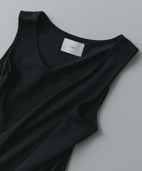remer(リメール)の「Royal Cotton Tank Top / ロイヤルコットンタンクトップ(タンクトップ・メンズ・ホワイト/ブラック/オリーブ・SMALL/MEDIUM/LARGE/X-LARGE)」の15枚目の写真
