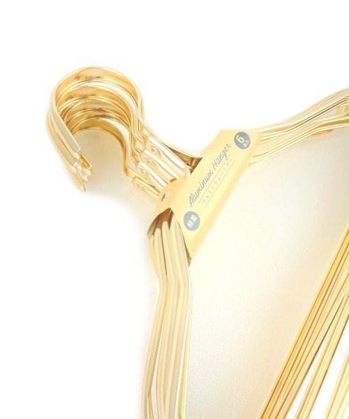 entre square（アントレスクエアー）の「アルミニウムハンガー 6本セット 滑り落ちない さびにくい（ランドリーグッズ・レディース・ピンク/シルバー/ゴールド・ONE SIZE）」の17枚目の写真