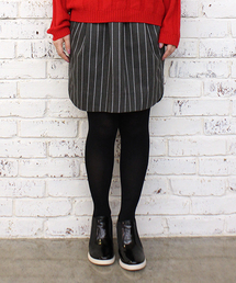 mystic | ストライプ裾ラウンドスカート(スカート)