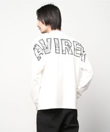 AVIREX | 長袖 Tシャツ メガ ロゴ / LONG SLEEVE T-SHIRT MEGA LOGO / アヴィレックス / AVIREX(Tシャツ/カットソー)