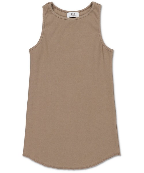 Lull（ルル）の「【Lull / ルル】アメスリリブタンク（タンクトップ・レディース・ブラック/ホワイト/ベージュ・ONESIZE）」の18枚目の写真
