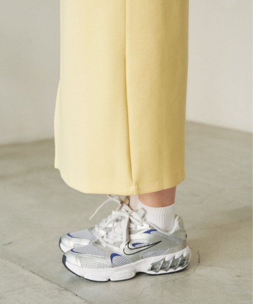 ANGIE（アンジー）の「ダンボールタイトロングスカート（スカート・レディース・ブラック/ライトグレー/イエロー・FREE）」の13枚目の写真