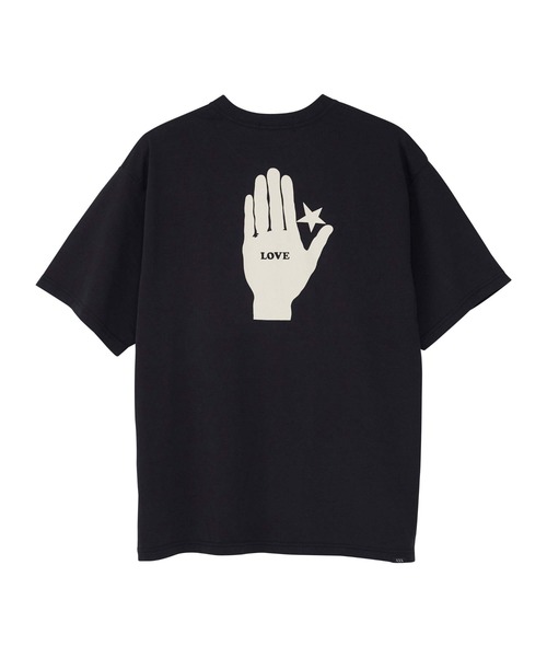 HYSTERIC GLAMOUR（ヒステリックグラマー）の「CLAP YOUR HANDS Tシャツ（Tシャツ/カットソー・メンズ・ホワイト/ブラック・SMALL/MEDIUM/LARGE/X-LARGE）」の4枚目の写真