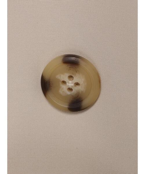 earth music&ecology（アースミュージックアンドエコロジー）の「ビッグカラートレンチコート（トレンチコート・レディース・ブルーグレー/ライトベージュ・FREE）」の4枚目の写真