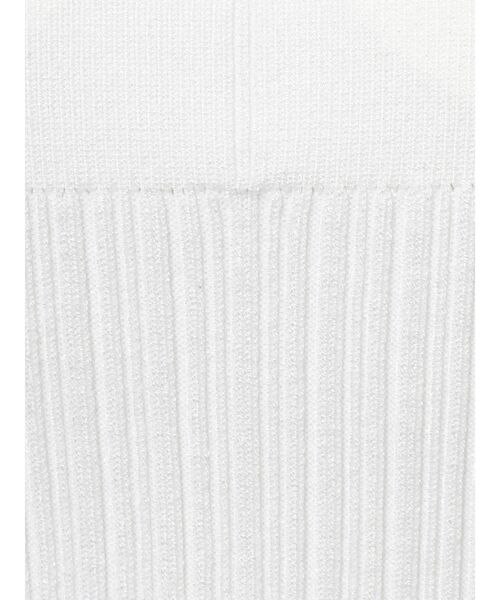 MERCURYDUO(マーキュリーデュオ)の「カップ付インナーニットキャミ(キャミソール・レディース・オフホワイト/ブラック・FREE)」の13枚目の写真