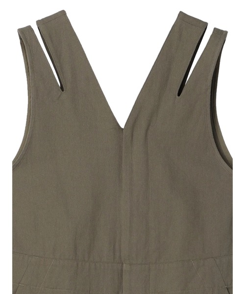 KBF（ケイビーエフ）の「KBF.デザインコンビネゾン（つなぎ/オールインワン・レディース・カーキ/ネイビー・FREE）」の15枚目の写真