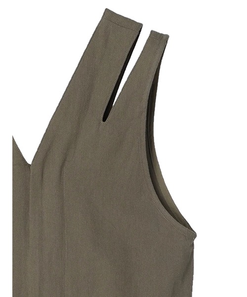 KBF（ケイビーエフ）の「KBF.デザインコンビネゾン（つなぎ/オールインワン・レディース・カーキ/ネイビー・FREE）」の16枚目の写真