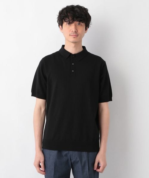 GLOBAL WORK（グローバルワーク）の「Salon de GW/ニットポロ/267391