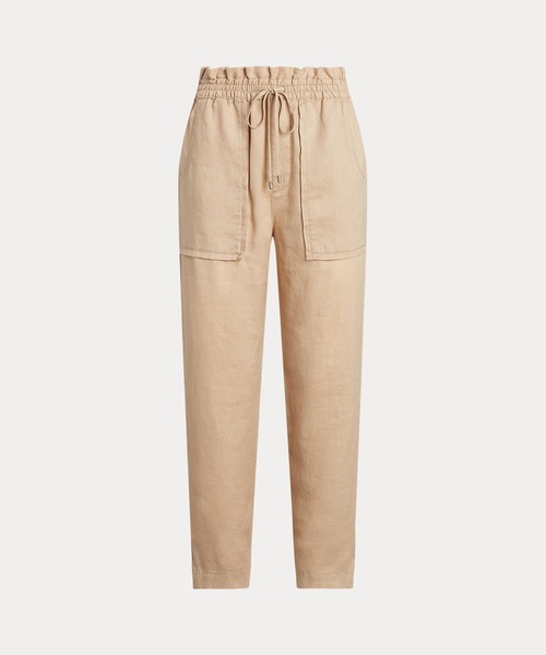LAUREN RALPH LAUREN(ローレン ラルフ ローレン)の「リネン アンクル パンツ(その他パンツ・レディース・ブラウン系6・2/00/6/4/0)」の6枚目の写真